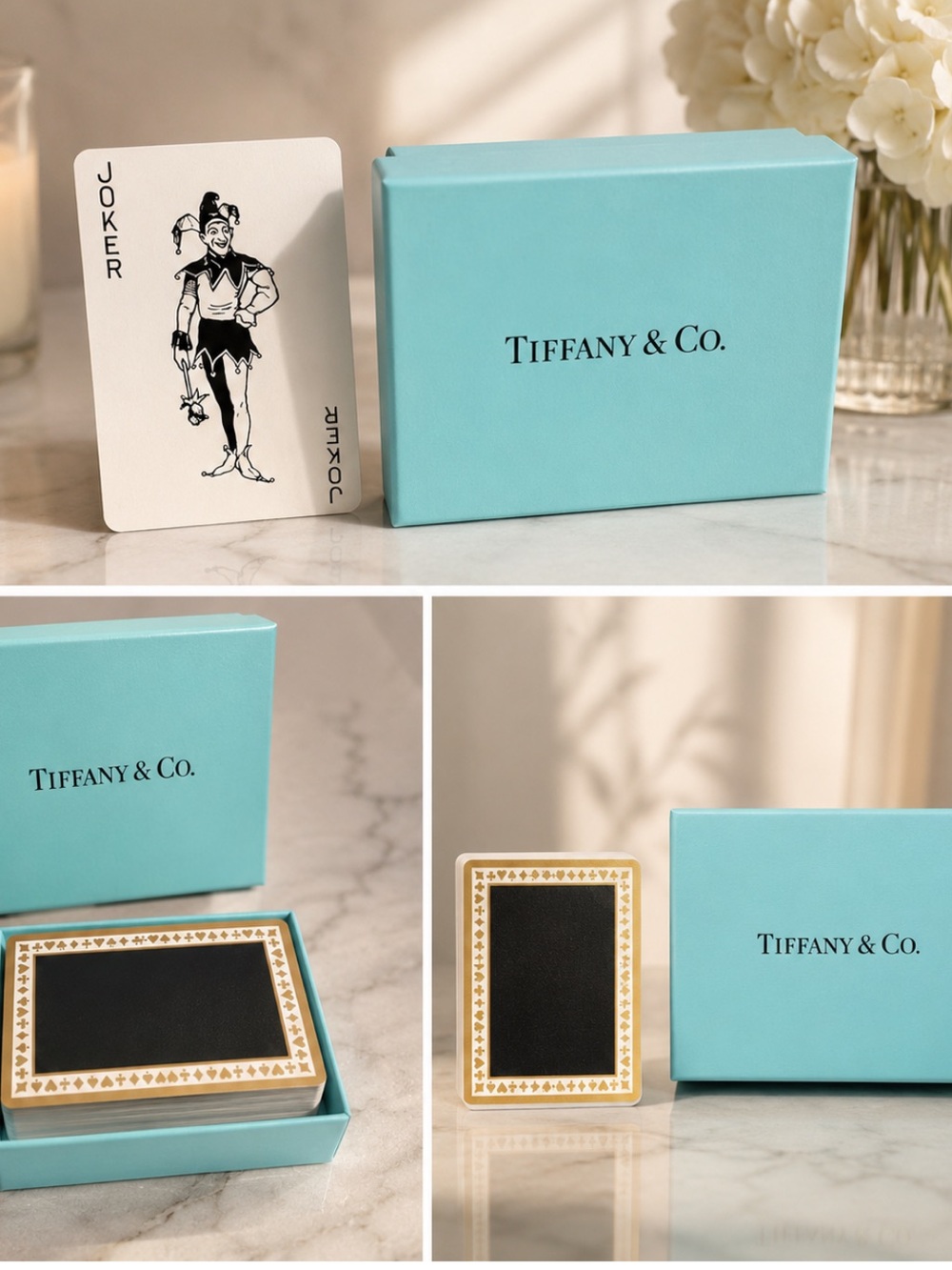 New Tiffany & Co. Deck of Cards With Box